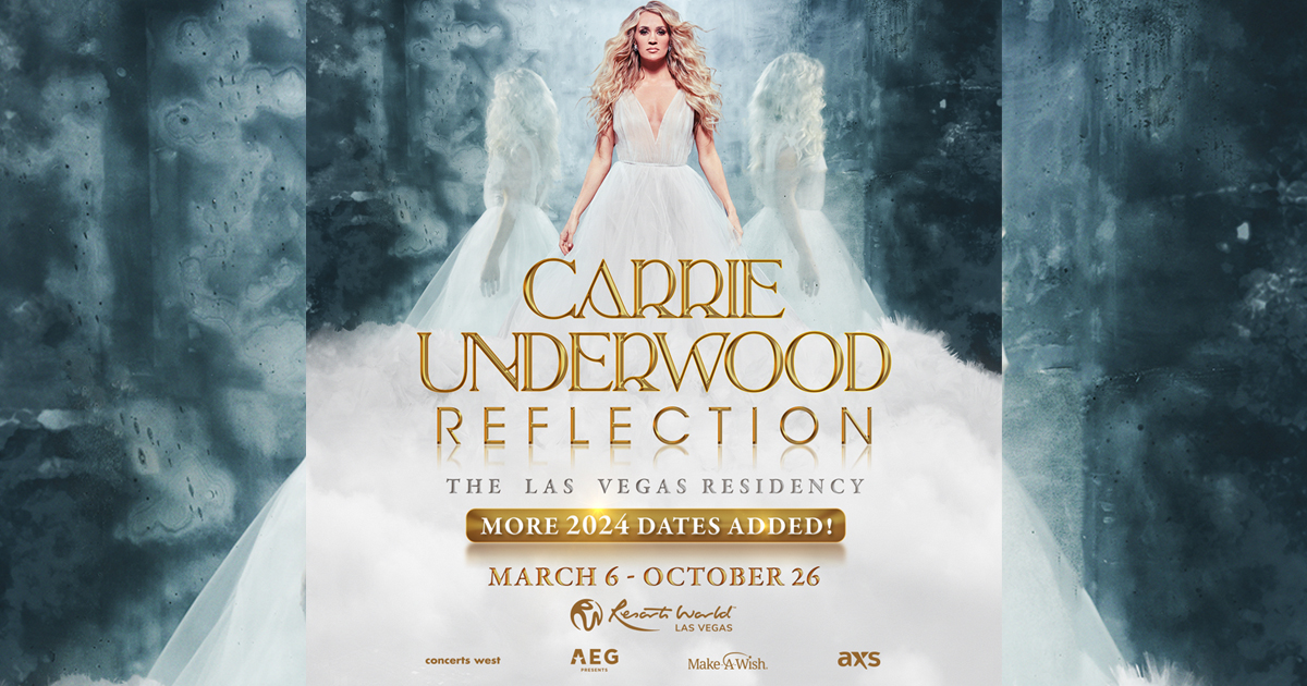 Carrie Underwood adds new shows to Vegas residency – KIK-FM 100.7